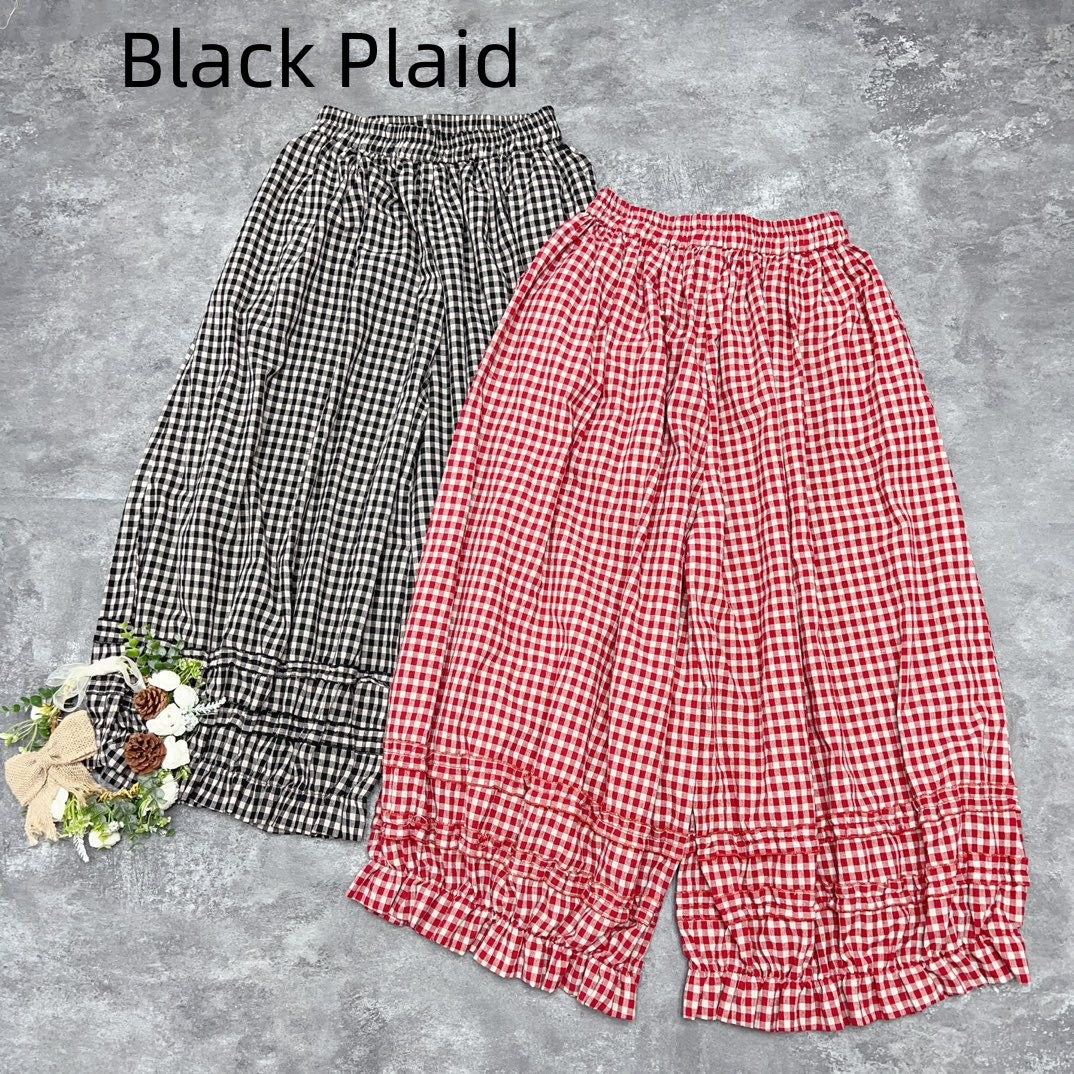 Slim-fit Versatile Casual Women's Cropped Culottes