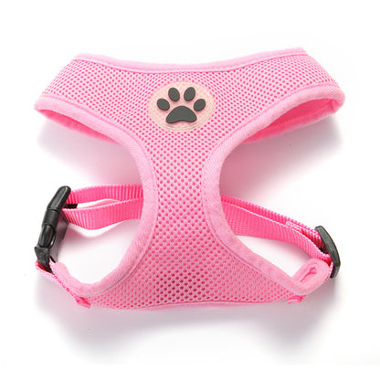 Breathable Mesh Traction Rope For Pet Chest Harness