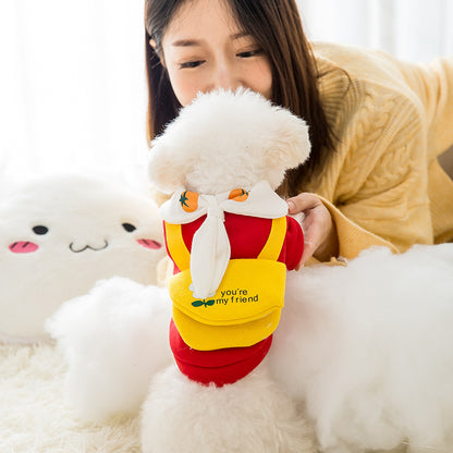 Fashion Cute Cartoon Pet Autumn And Winter Clothes