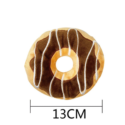 Burger Fruit Cute Pet Voice Dog Toy Teddy Pet Voice Model