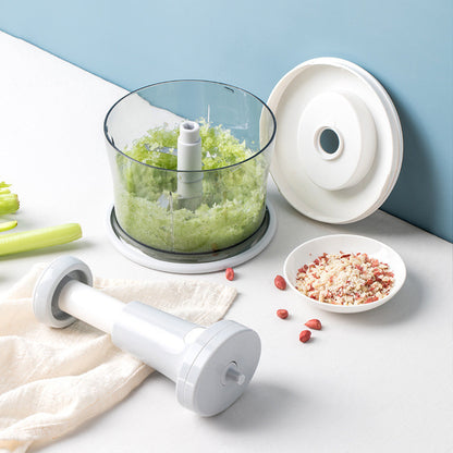 Kleiner Fleischwolf und Gemüseschneider für den Haushalt