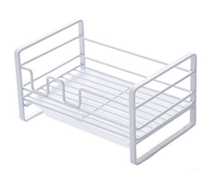 Haushaltsregal, Küchenschwamm, Topfbürste, Abtropfkorb, Scheuerschwamm, Küchenhelfer, Abtropfgestell, kreatives Ablageregal