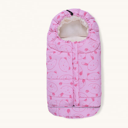 Baby Sleeping Bag Stroller Winter Windproof Thick Sleep Sacks for Infant Wheelchair Envelopes