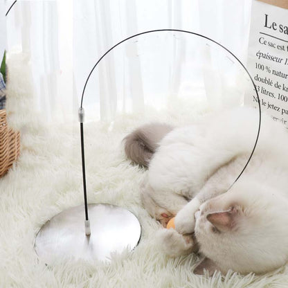 Funny Cat Stick Sucker Type Tumbler Table Tennis Cat Supplies