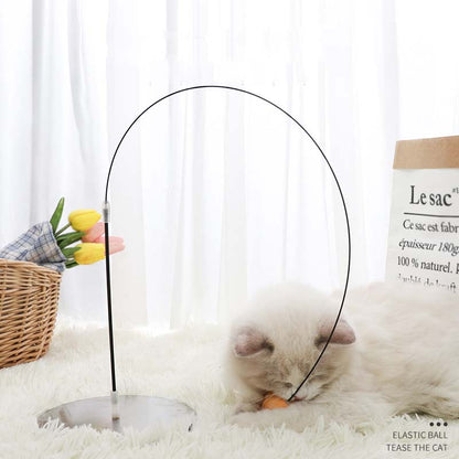Funny Cat Stick Sucker Type Tumbler Table Tennis Cat Supplies