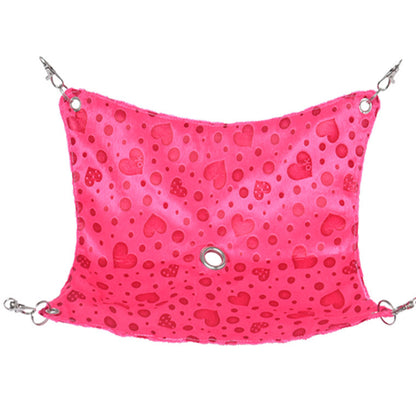 Tiger Leopard Peach Heart Hamster Hammock
