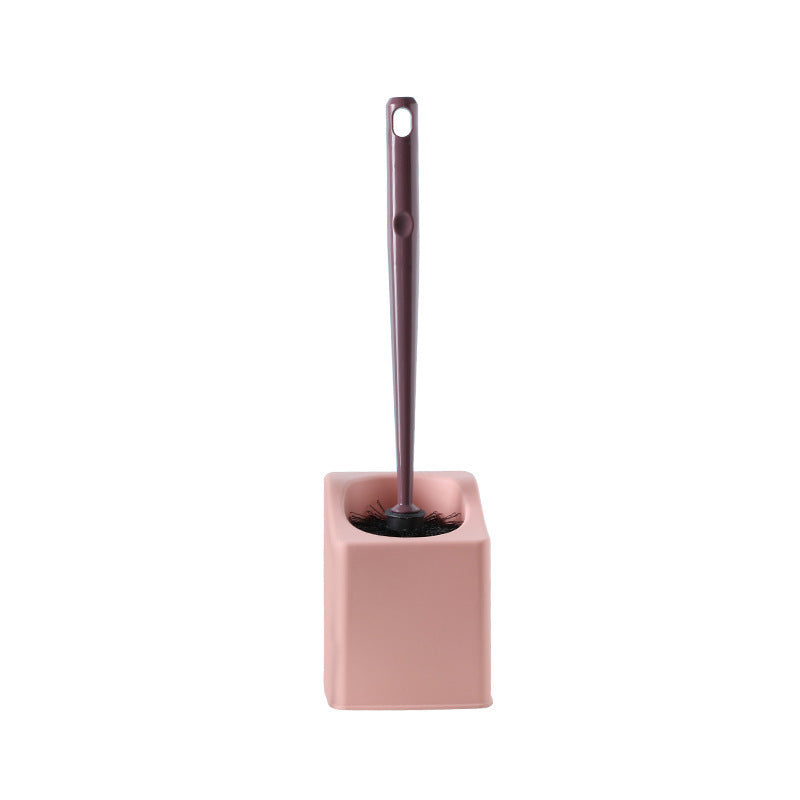 Punch-Free Wall-Mounted Storage Cleaning Brush, Long Handle And No Dead Ends Toilet Brush