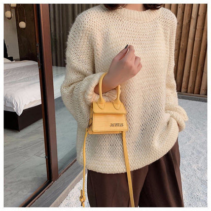 Vintage Handbag French Niche Bag Single Shoulder Messenger Small Square Bag