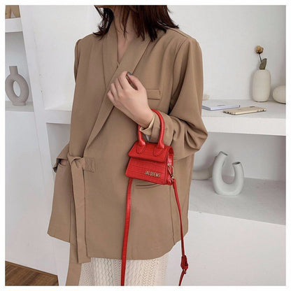 Vintage Handbag French Niche Bag Single Shoulder Messenger Small Square Bag