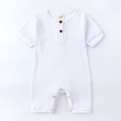 Baby Bag Fart Clothes Pit Striped Crawling Clothes