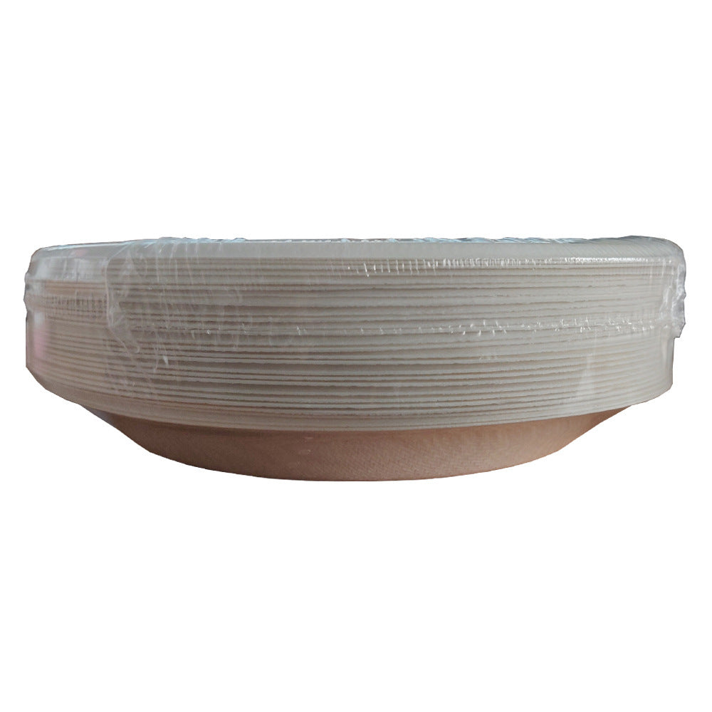 Disposable And Fully Degradable Sugar Cane Pulp Cup Lid