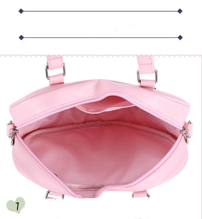 Small Pancake Love Hand Single Shoulder Messenger Bag