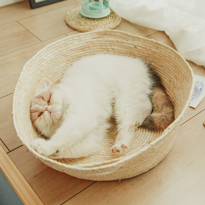 Rattan Cat Nest four Seasons General Summer
