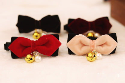 Dog Bell Collar Cat Bow Tie Pet Bow Tie