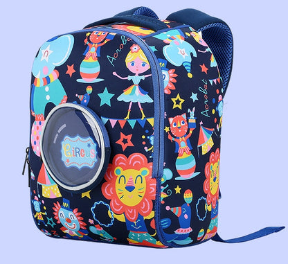 Korean Children''s Cartoon Schoolbag Customized Kindergarten Load