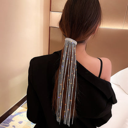Diamond Tassel Hairpin
