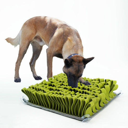Pet Bite-Resistant Slow Food Toy Training Dogs Sniff Pads Anti-Choking Free Energy Treasure Hunting Blanket