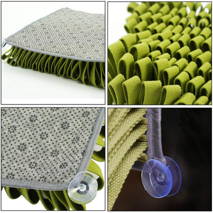 Pet Bite-Resistant Slow Food Toy Training Dogs Sniff Pads Anti-Choking Free Energy Treasure Hunting Blanket