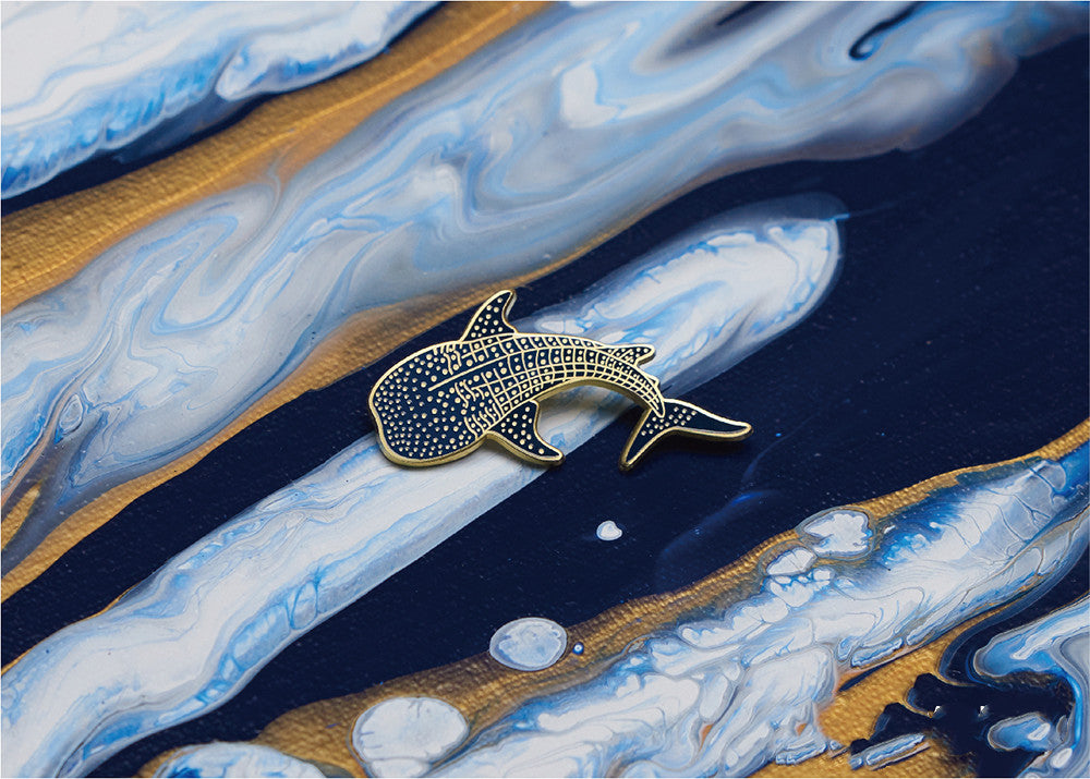 Shark Brooch Designer Original Creative Badge Trend Fashion Simple Queen's Day Gift Jewelry