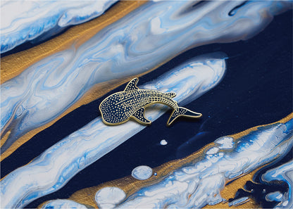 Shark Brooch Designer Original Creative Badge Trend Fashion Simple Queen's Day Gift Jewelry