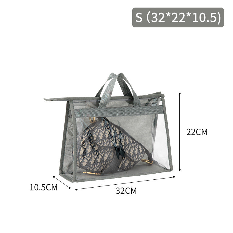 Bag Dust Bag Wardrobe Hanging Bag Storage Bag Pvc Transparent Waterproof Leather Bag Protection Storage Hanging Bag
