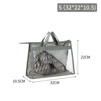Bag Dust Bag Wardrobe Hanging Bag Storage Bag Pvc Transparent Waterproof Leather Bag Protection Storage Hanging Bag