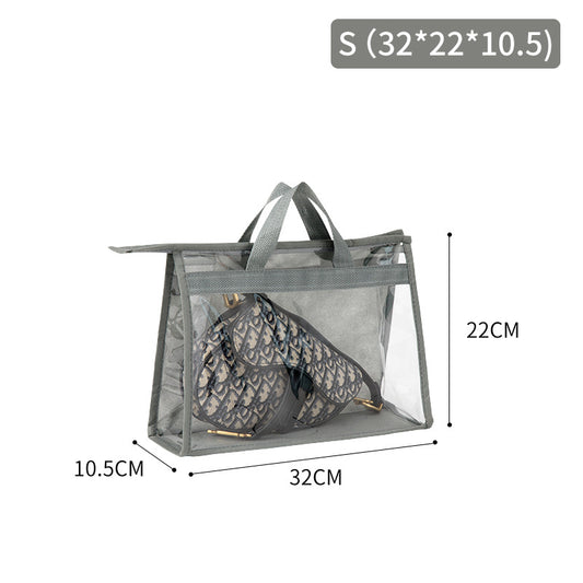 Bag Dust Bag Wardrobe Hanging Bag Storage Bag Pvc Transparent Waterproof Leather Bag Protection Storage Hanging Bag