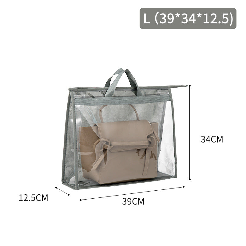 Bag Dust Bag Wardrobe Hanging Bag Storage Bag Pvc Transparent Waterproof Leather Bag Protection Storage Hanging Bag