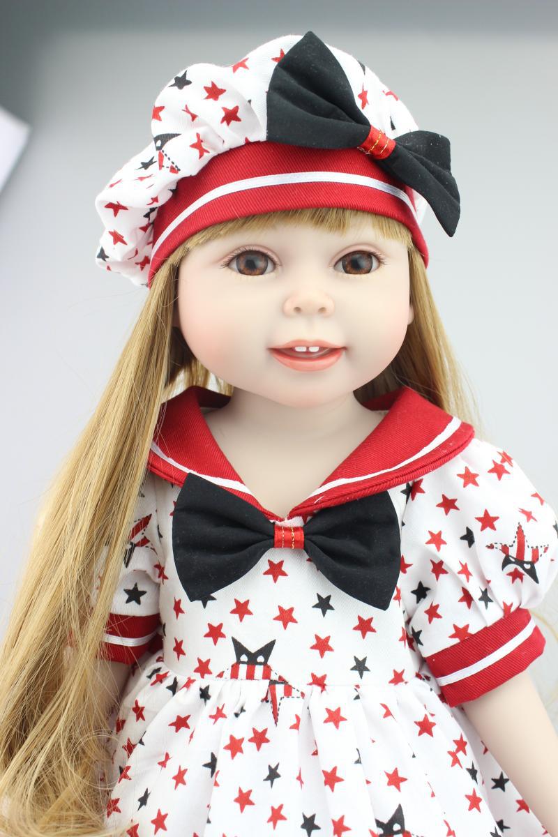 Girl Toy Gift Long Hair Dressing Up Dress Up Play House Toy Princess Doll Children'S Day Gift
