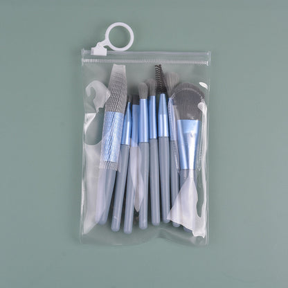 8 Small Makeup Brushes Morandi Portable Beauty Tool Soft Hair Makeup Brush