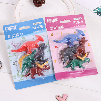 Children'S Day Gift Creative Eraser Set Gift Box Engineering Vehicle Model Primary School Student Stationery Prize Wholesale