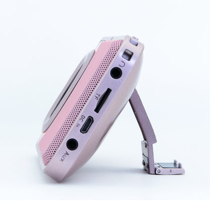 Retro Mini Bluetooth Speaker - Portable Wireless Metal Speaker with FM Radio & USB - Premium Sound Gift