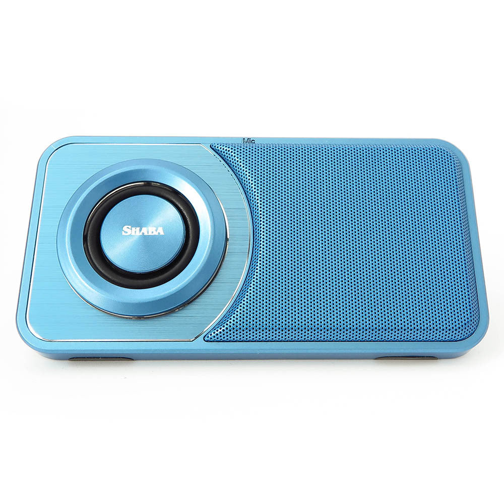 Retro Mini Bluetooth Speaker - Portable Wireless Metal Speaker with FM Radio & USB - Premium Sound Gift