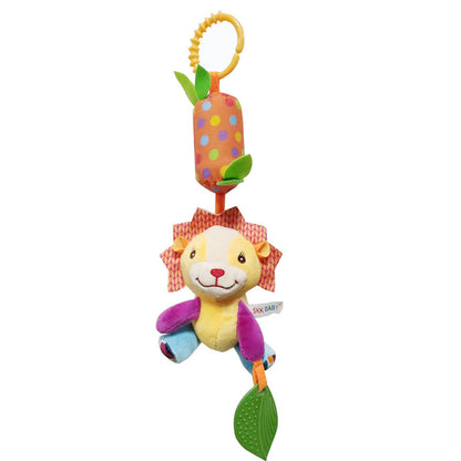 Baby Grip Plush Toy 0-3 Years Old Wind Chime Bed Bell Rattle Pendant