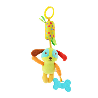 Baby Grip Plush Toy 0-3 Years Old Wind Chime Bed Bell Rattle Pendant