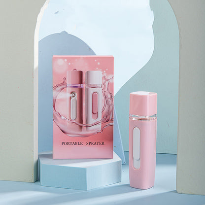 Wiederaufladbares Wasserauffüllgerät für Zuhause: Dampf-Gesichtsspray