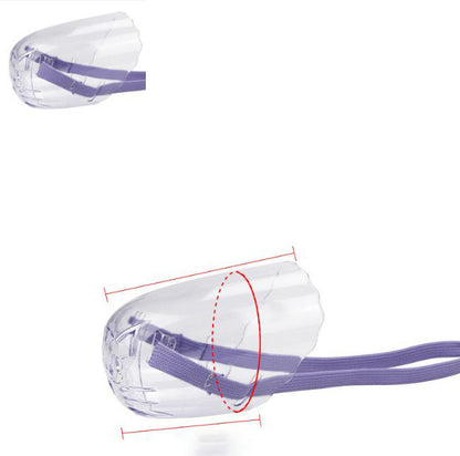 Transparent cat eye mask, cat bite-proof headgear, cat bathing bag, injection, cat collar