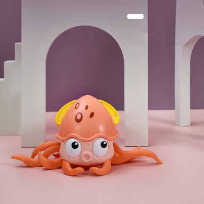 Summer Bathing Bath Toys Octopus Clockwork Swimming Children Playing Water And Land Dual-purpose Beach Water Summer Toys Gifts