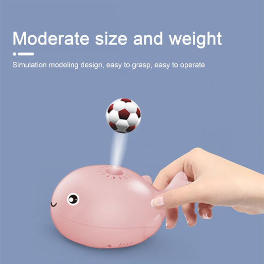 Elektrischer Ventilator mit schwimmender Kugel, Spielzeug für Kinder, wiederaufladbarer Handventilator, Mini-Ventilator ohne Blätter, USB-Anschluss, Lernspielzeug