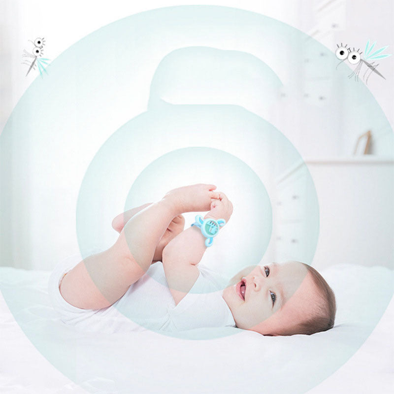 Children Rotating Luminous Mosquito Repellent Bracelet Baby Anti-mosquito Outdoor Indoor