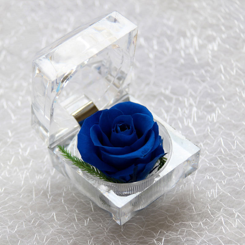 Crystal Acrylic Rose Eternal Flower Gift Box Confession Valentine's Day Gift