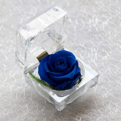 Crystal Acrylic Rose Eternal Flower Gift Box Confession Valentine's Day Gift