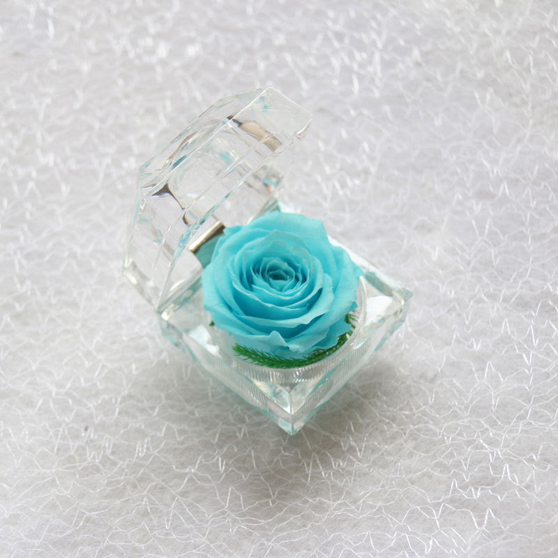 Crystal Acrylic Rose Eternal Flower Gift Box Confession Valentine's Day Gift