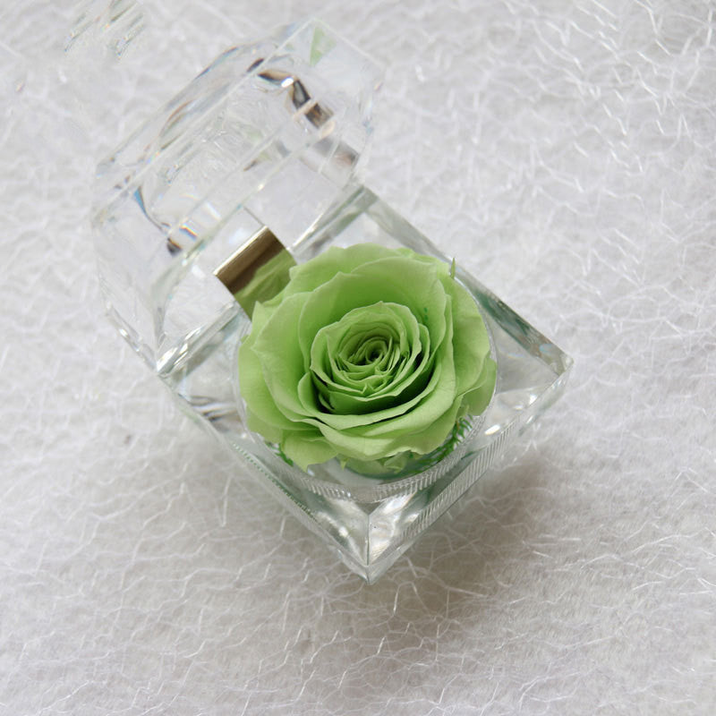 Crystal Acrylic Rose Eternal Flower Gift Box Confession Valentine's Day Gift