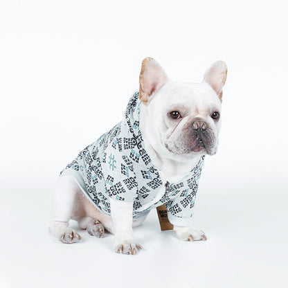Teddy Dog Pattern Print Pet Clothes
