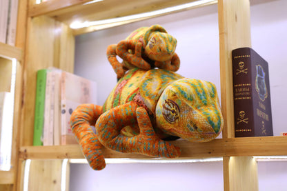 Factory Direct Sale Four Legged Lizard Chameleon Plush Toy Doll Childrens Day Birthday Gift