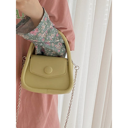 Underarm Bag Blue All-match Chain Crossbody Bag