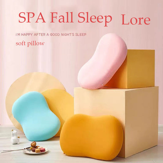 Cat Belly Pillow Memory Cushion Deep Sleep Addiction 3D Neck Pillow Washable Polyester Pillowcase Cover Travel Pillows Neck