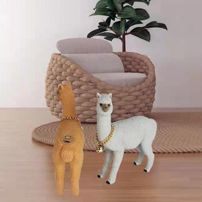 Tragbarer Bluetooth-Lautsprecher mit Cartoon-Alpaka-Funktion, FM-Radio, kabelloser Musik-Subwoofer, Soundbox für PC, Computer, Audio-Center