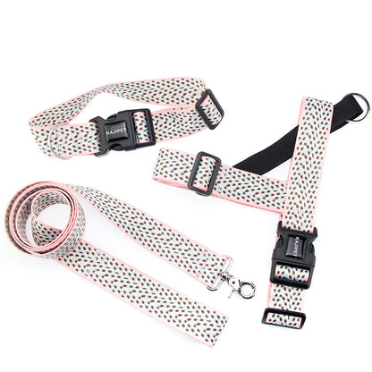 Small And Medium-sized Dog Teddy Vest-style Collar, Chest Strap, Puppies, Dog Chain